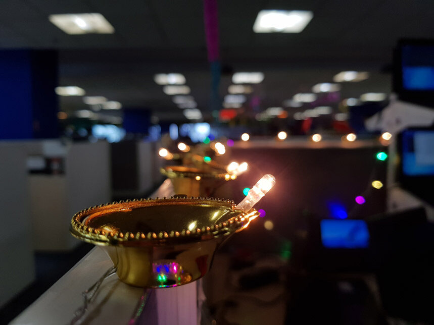 office-diwali